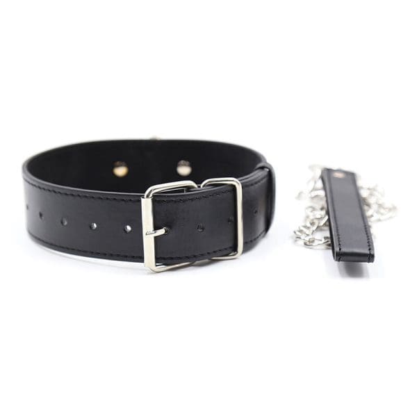 OHMAMA FETISH - SUBMISSION COLLAR WITH LEASH 8